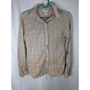 Vintage Pendleton Button Front Collared Shirt 100% Cotton S Small